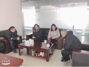 淮南市數據資源管理局韓坤局長一行莅臨福淮公司走訪調研